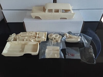 HENDRIX MFG 1956 PLYMOUTH BELVEDERE 4 DR WAGON RESIN MODEL KIT LIMITED EDITION - Image 1 of 4