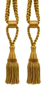 DÉCOPRO Tassel Tieback, Adjustable Cord Length, Color# D05 [Set of 2] - Picture 1 of 1