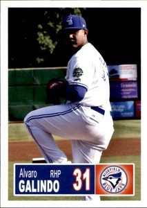 2018 Bluefield Blue Jays Grandstand #11 Alvaro Galindo Tolu Colombia Card