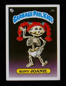 Garbage Pail Kids Topps Sticker Card - 1985 UK Series 1 Bony Joanie 29a - Picture 1 of 2
