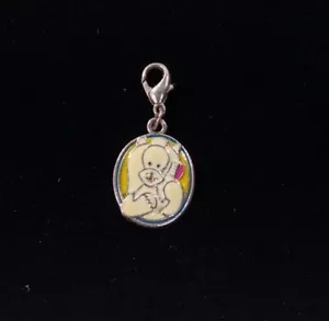 Webkinz Ganz Yorkie Sammlerstück einzelner Hänger Charm für Armband oder Halskette - Bild 1 von 2