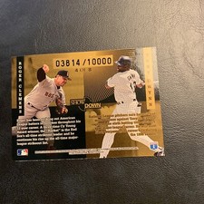 B44d Roger Clemens Boston Red Sox #4 Tony Gwynn 1995 Donruss show down/10,000￼