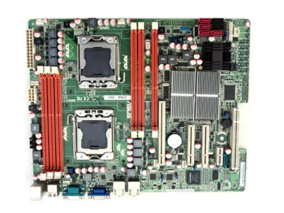ASUS Z8NA-D6C Dual Socket 1366 Motherboard Intel 5500 ICH10R DDR3 ATX - Image 1 of 4