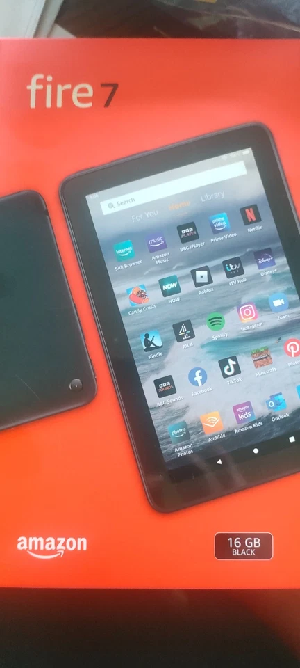 Amazon Fire (7th Generation) 16GB, Wi-Fi, 7 inch Tablet - Black - Image 1 of 1