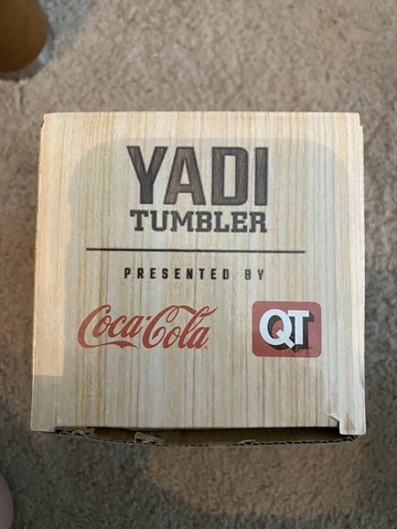 YADI TUMBLER sga cardinals 2022 st louis NEW promo item giveaway DARK WOOD Cover