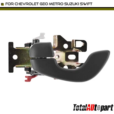 Manija de puerta interior gris para conductor delantero o trasero Chevy Metro 98-01 Geo Suzuki Foto 1 de 4
