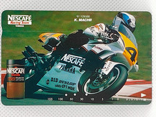KUNIO MACHII '91 YZR500 Motorcycle Race Circuit Collector Telephone Card
