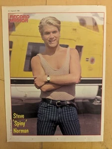 SPANDAU BALLET Steve Norman / KIM WILDE 1983 1 Page UK Clipping Poster U814 - Imagen 1 de 2