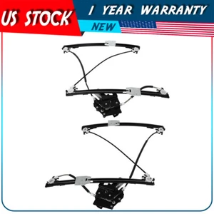 Power Window Regulator w/ motor For 2005-01 325i Sedan E46 Front LH RH - Picture 1 of 11