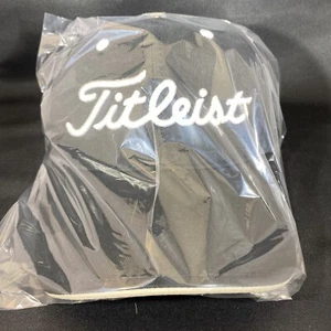 Titleist Golf Hat / Cap New Era Adjustable- Black/White Free Shipping - Picture 1 of 10