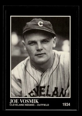 1991 The Sporting News Conlon Collection #221 Joe Vosmik (NM)(BAS) - Image 1 of 2