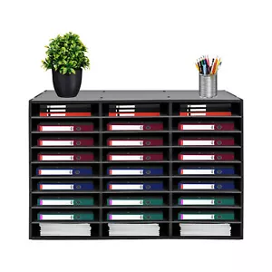 27 Fächer Datei Sortierer Literatur Organizer Post Papier Aufbewahrung Halter Offenes Design - Bild 1 von 15