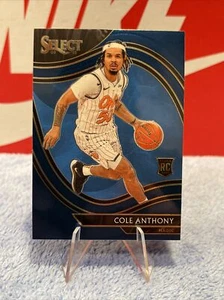 2020-21 Select Cole Anthony Courtside Retail Blue Rookie Card RC #286 - Picture 1 of 2