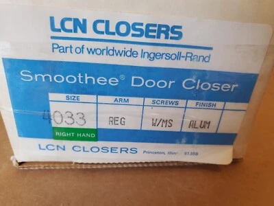 LCN 4033 RH Reg Alum Door Closer