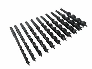 WoodOwl 11 Piece 7-1/2" Tri-Cut™ Ultra Smooth Auger Bit Set - Picture 1 of 4