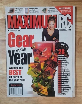 MAXIMUM PC MAGAZINE November and December 2000 Vol 5 - Image 1 of 3