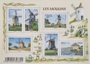 FRANCE stamp N° F 4485 LES MOULINS de 2010 new - Picture 1 of 2