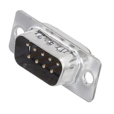 Conector ITT CANNON (5 piezas) ZDE9S D Sub, DB9, 9 contactos, receptáculo eléctrico, soldadura Cp Foto 1 de 2