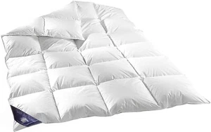 FREIHAUS! SOMMER KASSETTEN DAUNEN STEPPDECKE 155X220 CM DAUNENBETT DAUNENDECKE - Bild 1 von 5