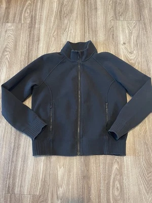 Lululemon Jacket Womens 12 Black Define Nulu Full Zip Sweater Athletic Active - Image 1 of 3
