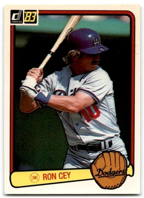 1983 Donruss Ron Cey Los Angeles Dodgers #84 - Image 1 of 2