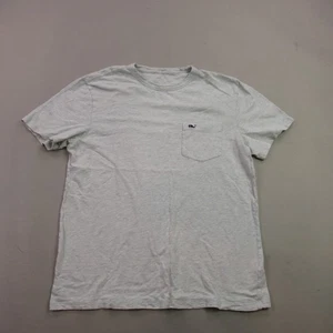 Vineyard Vines Shirt Girls Small Short Sleeve Crew Neck Lightweight Gray - Picture 1 of 8