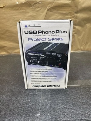 ART APPLIED RESEARCH AND TECHNOLOGY USB PHONO PLUS audiophile comput (R7A014399) - Image 1 of 4