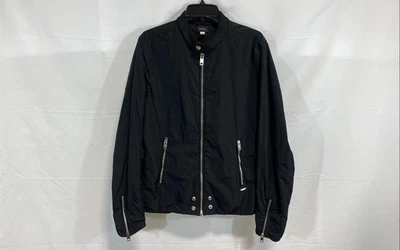 Diesel Men Black Bomber Jacket Size L - Image 1 of 4