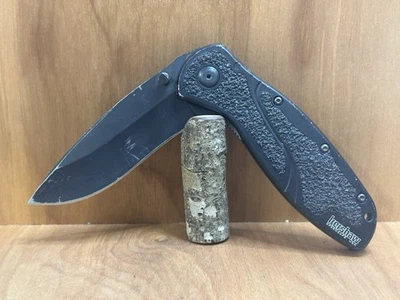 KERSHAW BLUR Negro 1670BLK Speedsafe Hoja Lisa EE. UU. Ken Onion ¡BUENO! Foto 1 de 4