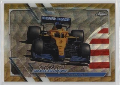2021 Topps Chrome Formula 1 F1 Cars Gold Wave Refractor /50 Daniel Ricciardo - Image 1 of 2