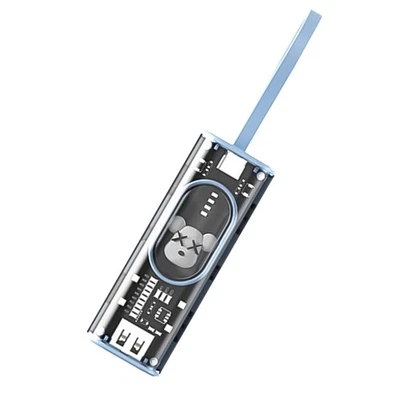 Банк питания 5000 мА очаровательный мини компактный портативный с кабелем для типа C/iPhone - Изображение 1 из 4