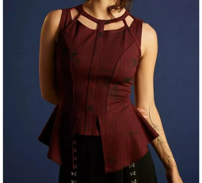 Marvel Doctor Strange M.O.M. Camiseta sin mangas Wanda Maximoff Distressed para niñas talla XS Foto 1 de 3