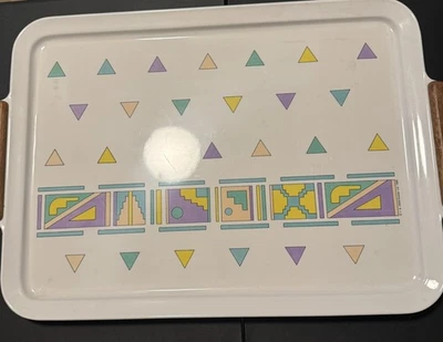 Vintage ONEIDA Melamine Serving  Tray 1988 Aztec Southwestern 80’s Western - Image 1 of 4