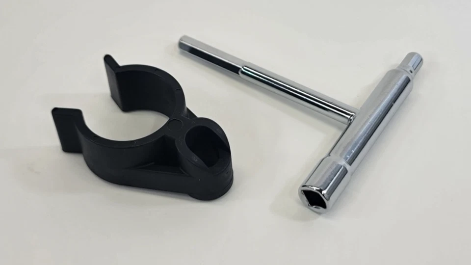 DW 9000 Pedal Drum T-Key, Clamshell DWSM809 with Clip Holder - Image 1 of 1