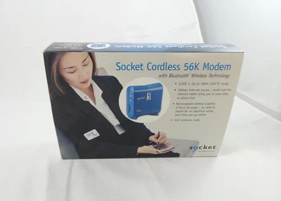 Socket 56Kbps Portable Cordless Bluetooth Modem V.92 (CM7100-510) - Image 1 of 2