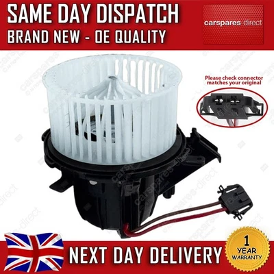 AUDI A5 8T 8F / S5 / RS5 2007-2011 HEATER BLOWER MOTOR FAN 8K2820021A - Image 1 of 4