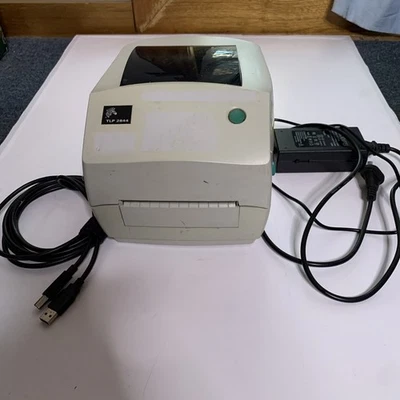 Zebra TLP2844 Thermal Transfer Label Printer USB / Parallel / Serial Port - Image 1 of 4
