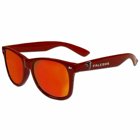 NFL Atlanta Falcons Retro Wayfarer Mirror Lens Sunglasses Cover