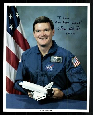 Bruce E. Melnick Amerikanischer Astronaut STS-41 Original Signiert # G 43989 - Bild 1 von 2