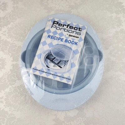 Perfect Portions Control Plate Divided Serving Sizes Dish Sectioned Nutritionist - Image 1 of 4