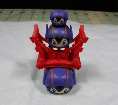 Figura Disney Tsum Tsum Stack Vinilo Big Hero 6 Pequeña Mediana Grande + Accesorio  Foto 1 de 4