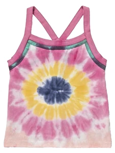 Camiseta sin mangas Matilda Jane Girls Dream Chasers Let's Tie Dye talla 8 - Imagen 1 de 3