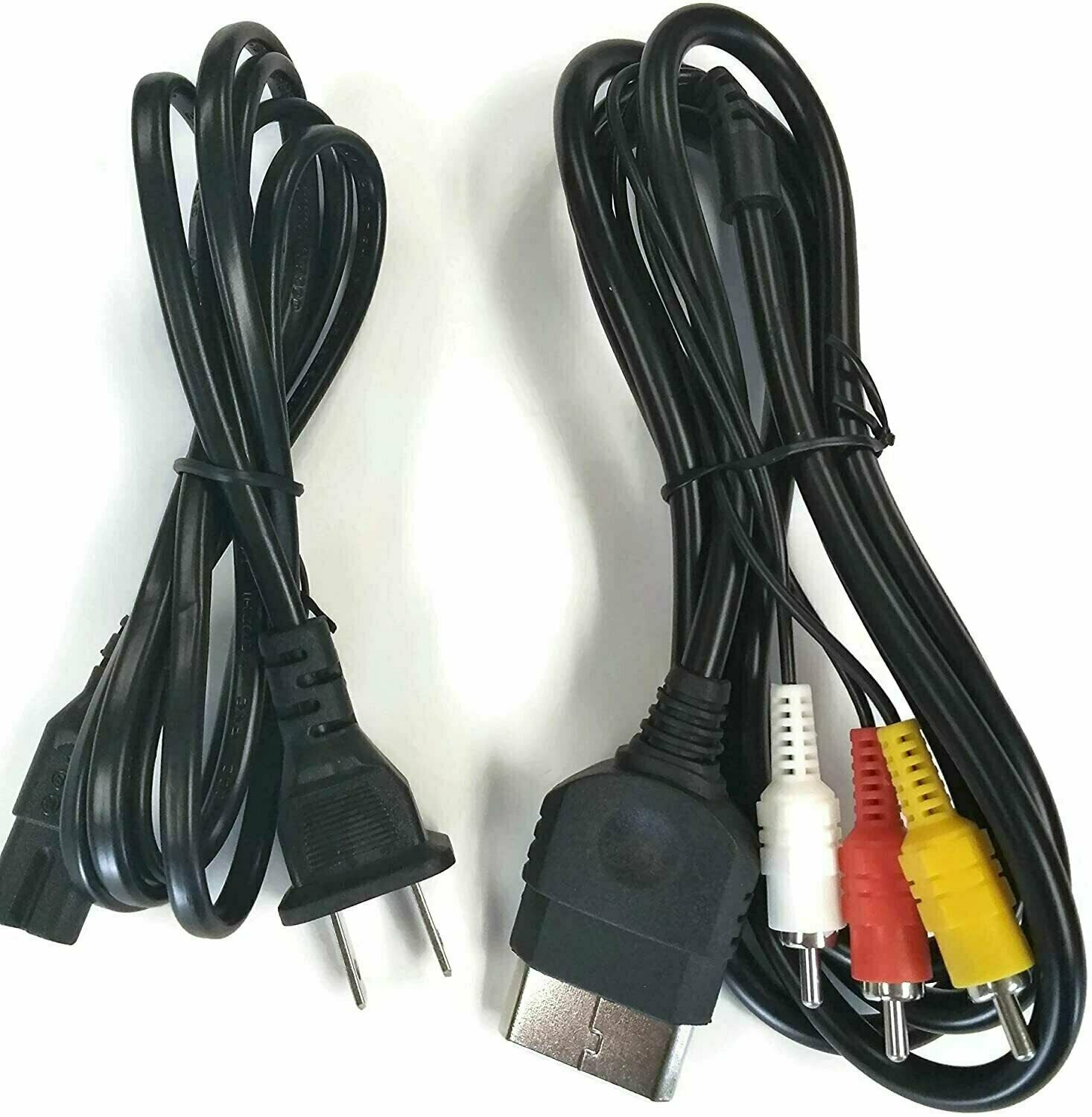 Xbox AV Cable / Power Cord for the Original Xbox Microsoft TV Charger  Bundle | eBay