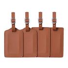 Vigorport Luggage Tag，Leather Identifiers Travel Tags for SuitcaseBag Tags wi...