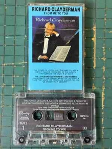 Richard Clayderman - From Me to You (Music Audio Cassette Tape) - Picture 1 of 1