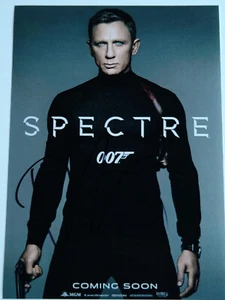 Photo signée Daniel Craig - Autographe avec COA - James Bond 007 Spectre - Photo 1/5