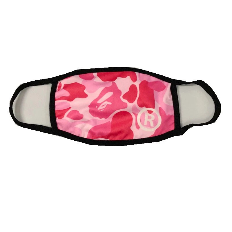 Camuflaje Tiburón Boca Moda Algodón Tela Mascarillas Media Boca Lavable Foto 1 de 1