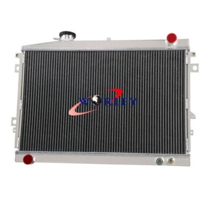 3 Core Aluminium Radiator For 1985-1996 Mazda Bravo B2600 Ford Courier Petrol MT - Image 1 of 4