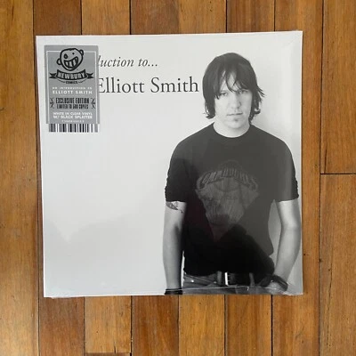An Introduction To Elliott Smith White Clear Black Splatter Vinyl Newbury Ex 500 - Image 1 of 2