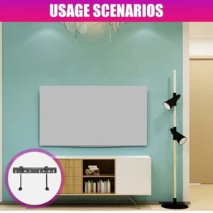 TV Wall Mount Bracket Low Profile for 26 55/60inch TVs up to 100lbs for Drywall - Picture 1 of 11